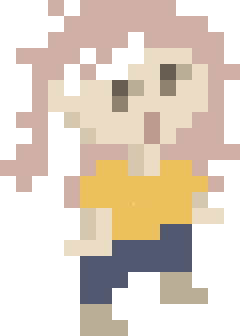 pixelart representing the site author